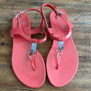 Coach Sandals size 6 red color